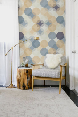 Papier peint Céphalée en bulles