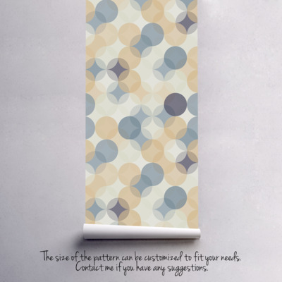 Papier peint Céphalée en bulles