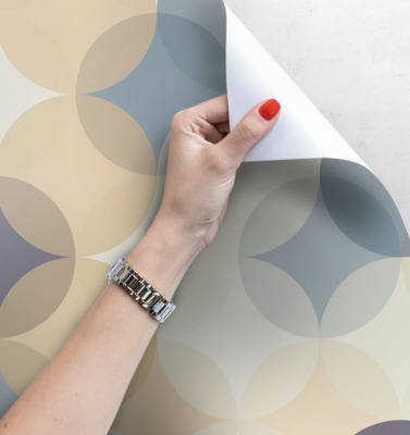 Papier peint Céphalée en bulles