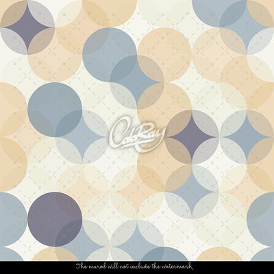 Papier peint Céphalée en bulles