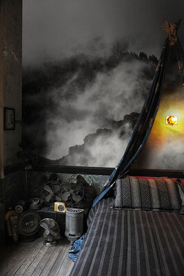 Tapisserie panoramique Enveloppé de brouillard
