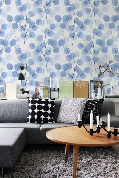 Tapisserie panoramique Champ de coton