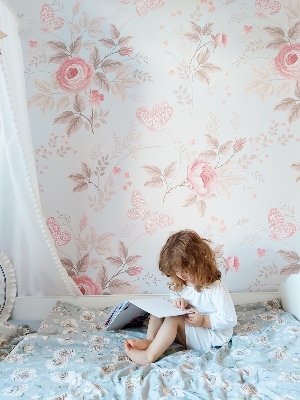 Papier peint Matin d'été pastel