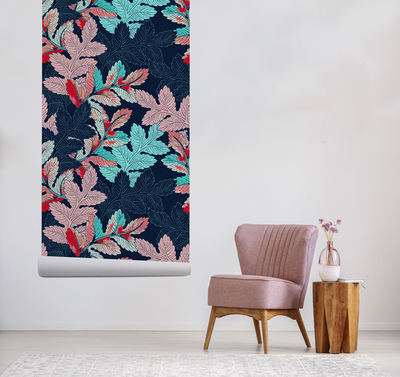 Tapisserie murale Le vent dans les feuilles de l'arc-en-ciel