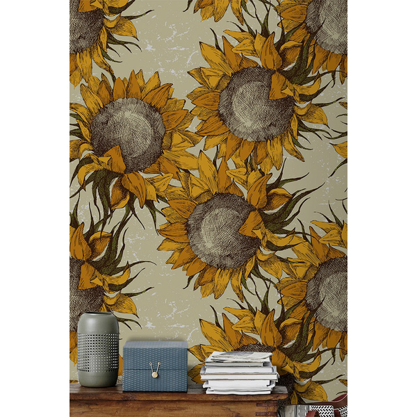 Tapisserie murale Gentleman Tournesol