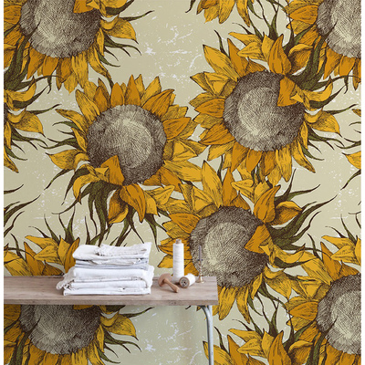 Tapisserie murale Gentleman Tournesol