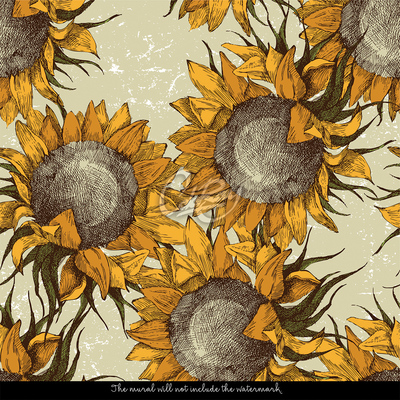 Tapisserie murale Gentleman Tournesol