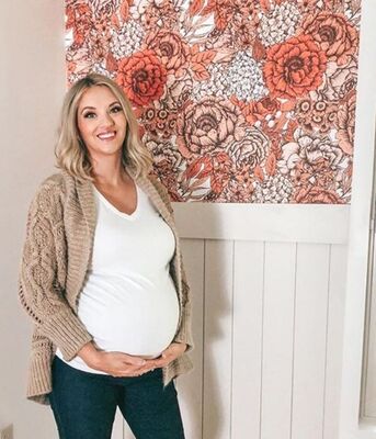 Tapisserie murale Roses baroques