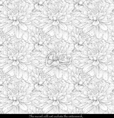 Tapisserie murale Fleurs de lotus