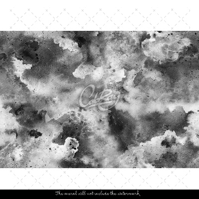 Papier peint adhésif épaisse fumée grise