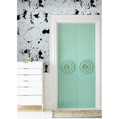 Tapisserie murale Taches noires