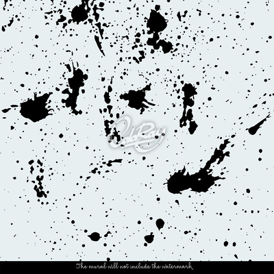 Tapisserie murale Taches noires