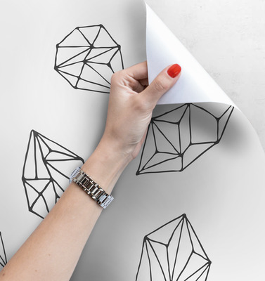 Papier peint Cristaux de montagne