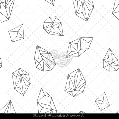 Papier peint Cristaux de montagne