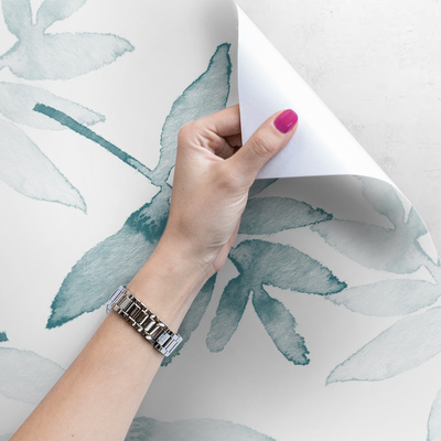 Tapisserie murale Sieste parmi les feuilles apaisantes