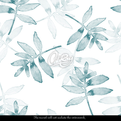 Tapisserie murale Sieste parmi les feuilles apaisantes