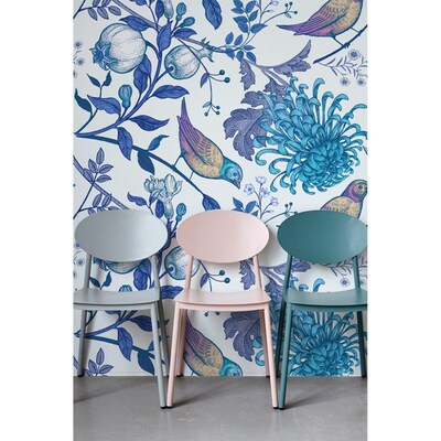 Papier peint adhésif Chant printanier des oiseaux colorés