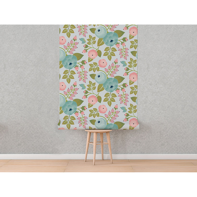 Tapisserie murale Joyeux bourgeonnement printanier