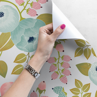 Tapisserie murale Joyeux bourgeonnement printanier