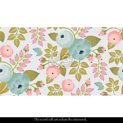 Tapisserie murale Joyeux bourgeonnement printanier