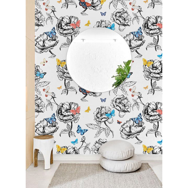 Papier peint Le pays des papillons colorés