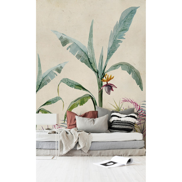 Papier peint adhésif Cœur du bananier en fleurs