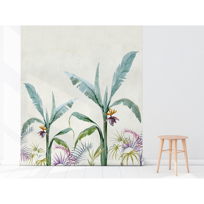 Papier peint adhésif Cœur du bananier en fleurs