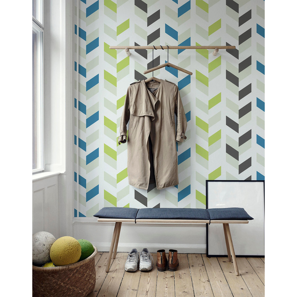 Papier peint panoramique Motif à chevrons