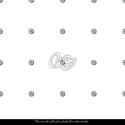 Tapisserie murale Mickey Mouse joue au jeu des boutons