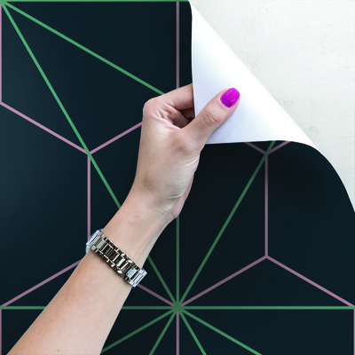 Papier peint adhésif Motifs géométriques