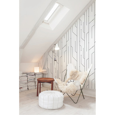 Papier peint Dans un style futuriste