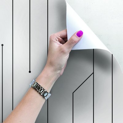 Papier peint Dans un style futuriste