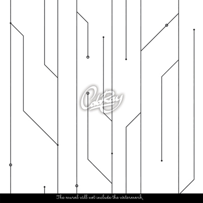 Papier peint Dans un style futuriste