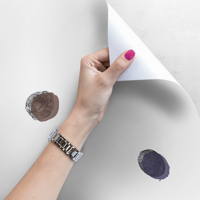Papier peint adhésif Points de fruits