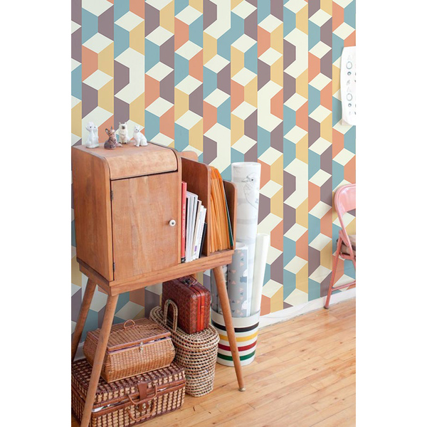 Tapisserie murale Géométrie artistique