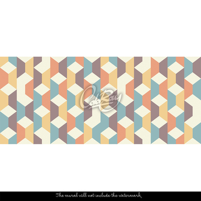 Tapisserie murale Géométrie artistique