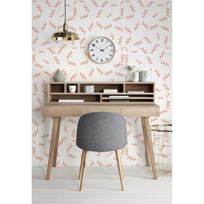 Papier peint adhésif Saumon en zigzag