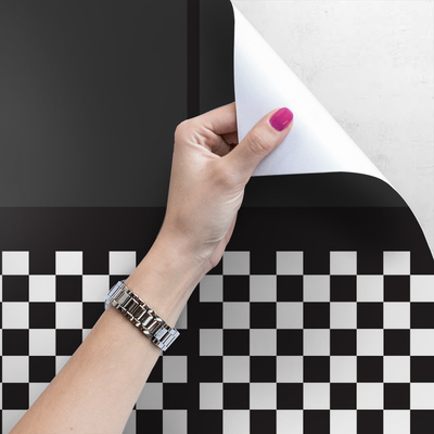 Papier peint panoramique Damier