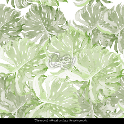 Papier peint Dans la palmeraie sauvage