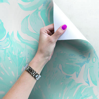 Papier peint Effet de réflexion Monstera