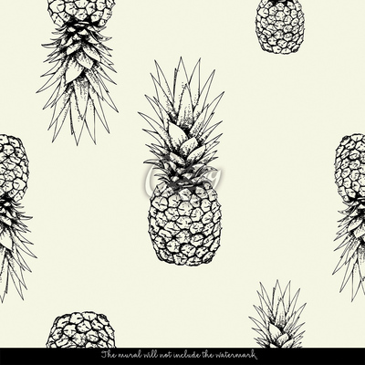 Papier peint Mon ananas