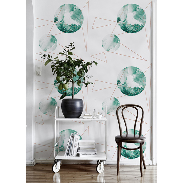 Papier peint adhésif Lune de marbre