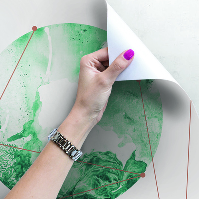 Papier peint adhésif Lune de marbre