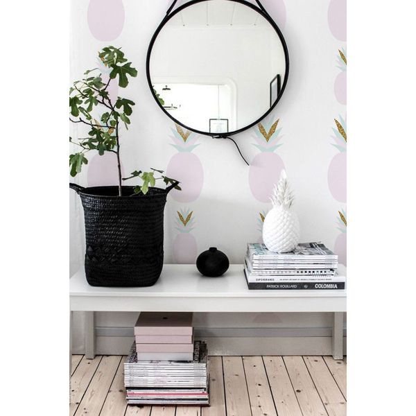 Papier peint Tendances Pink Pineapple