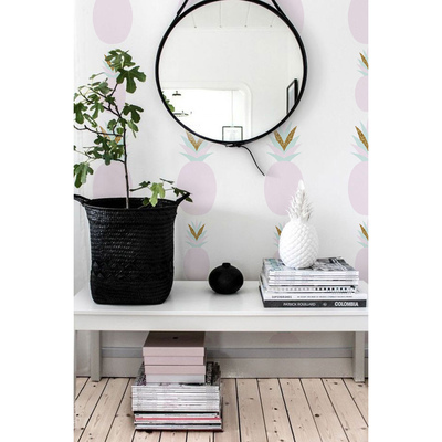 Papier peint Tendances Pink Pineapple