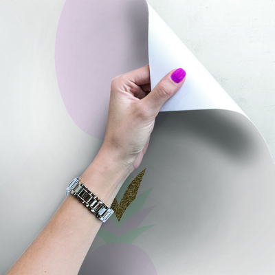 Papier peint Tendances Pink Pineapple