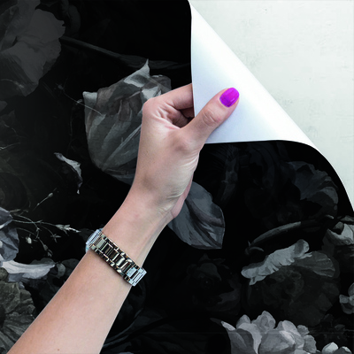 Papier peint Le côté obscur de la folie des fleurs