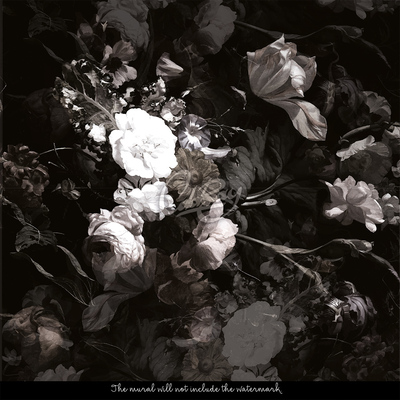 Papier peint Le côté obscur de la folie des fleurs