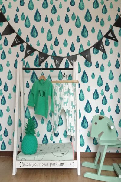 Papier peint adhésif La fin de la sécheresse