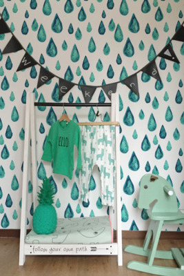 Papier peint adhésif La fin de la sécheresse